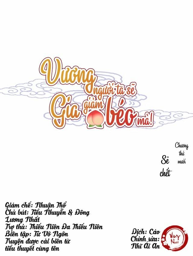 Vương Gia Người Ta Sẽ Giảm Béo Mà!!! Chap 10 - Next Chap 11