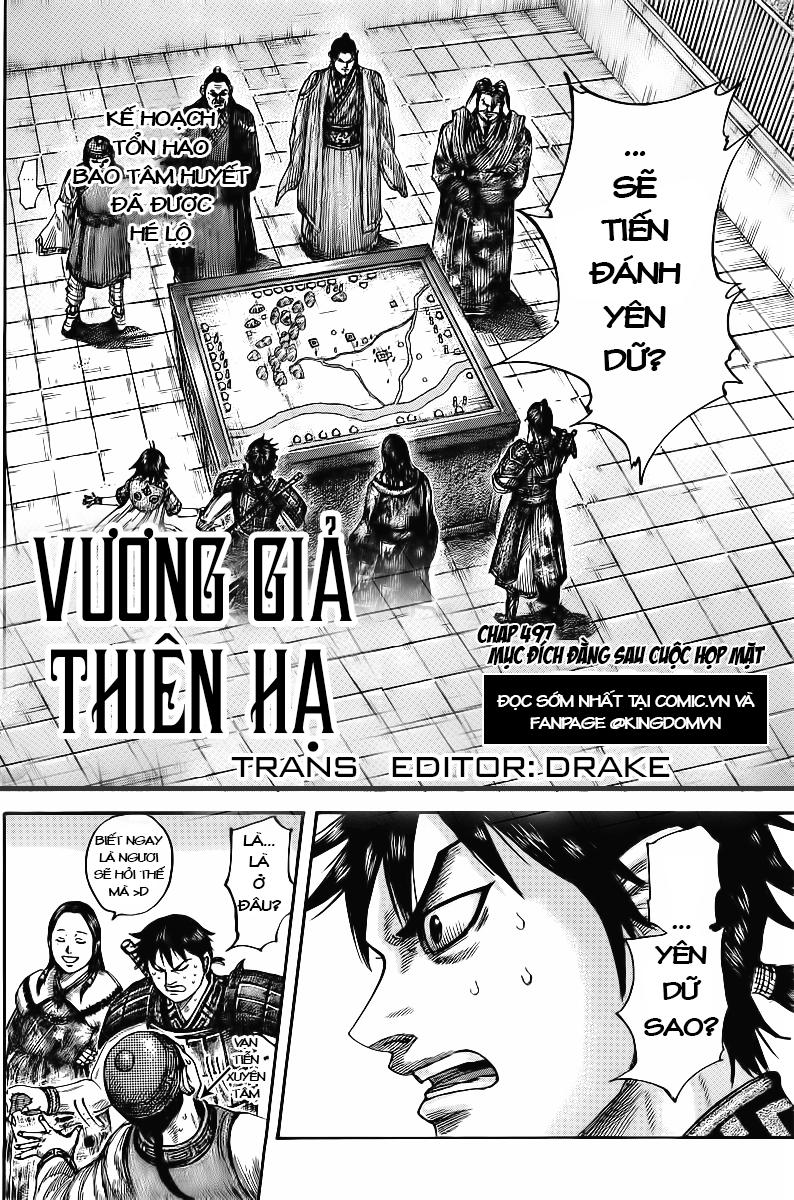 Vương Giả Thiên Hạ Chap 497 - Next Chap 498