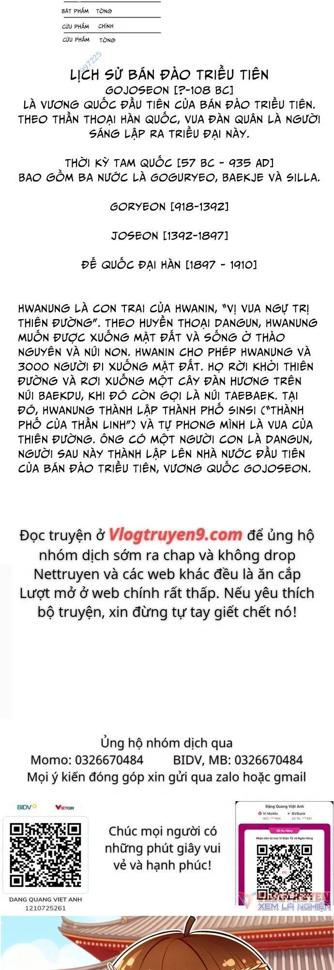 Vương Triều Đen Tối: Joseon Chap 20 - Next Chap 21