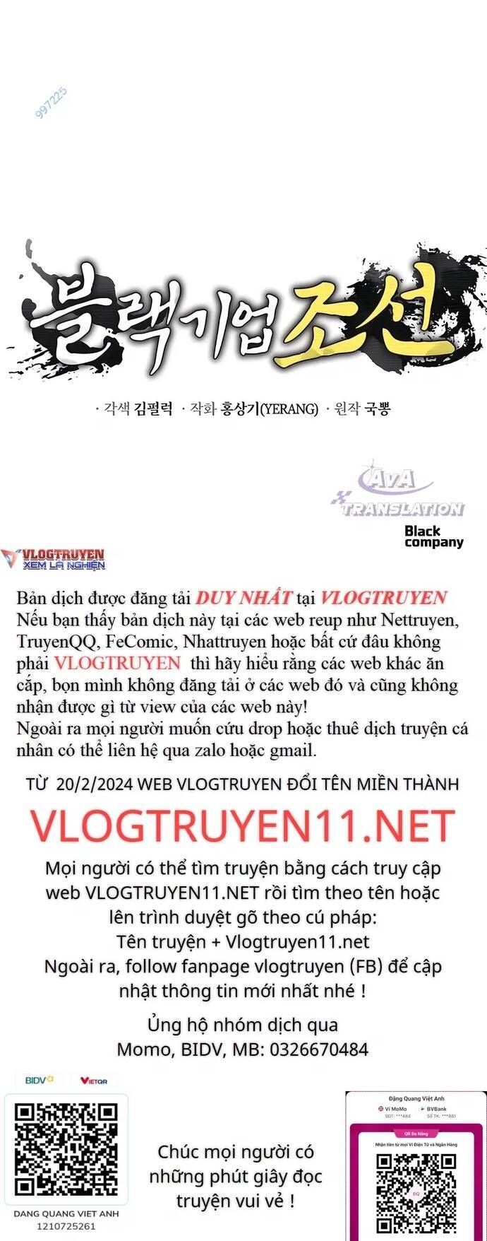Vương Triều Đen Tối: Joseon Chap 23 - Next Chap 24
