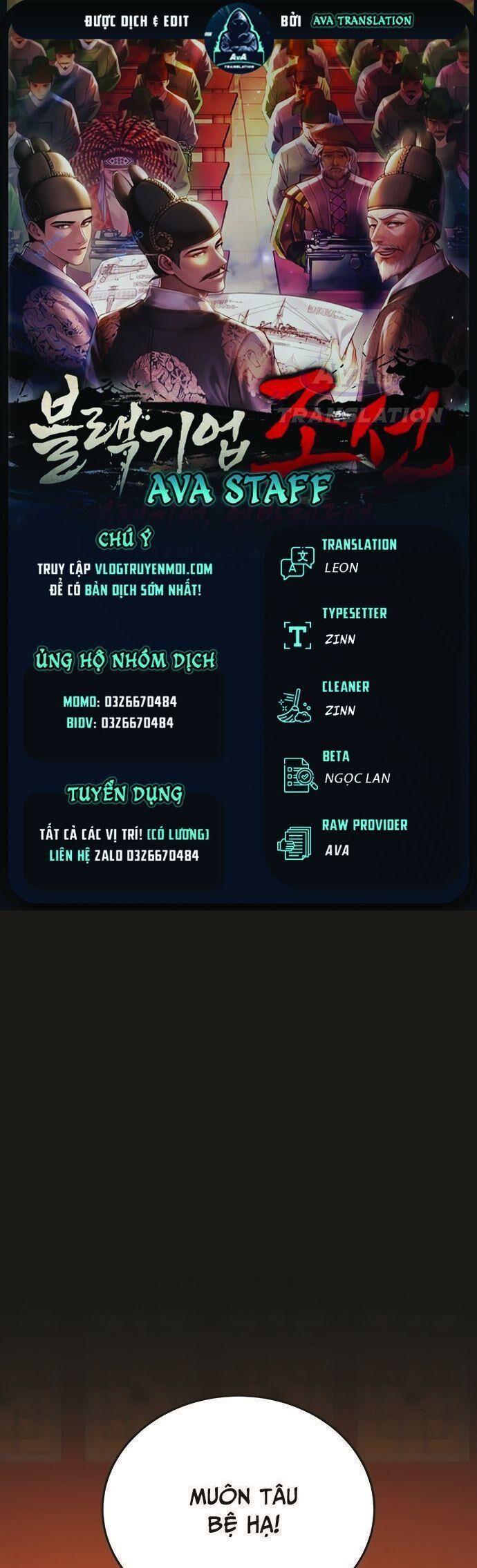 Vương Triều Đen Tối: Joseon Chap 8 - Next Chap 9