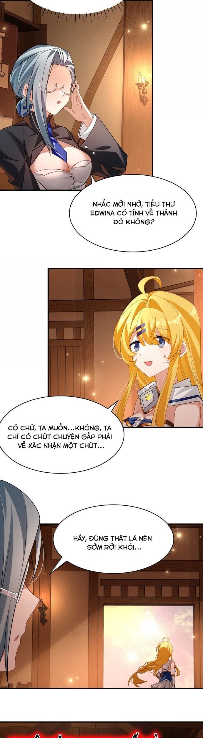 Vượt Cấp Xuyên Không, Tại Sao Tôi Lại Trở Thành Tiểu Thư Tu Sĩ? Chap 23 - Next Chap 24