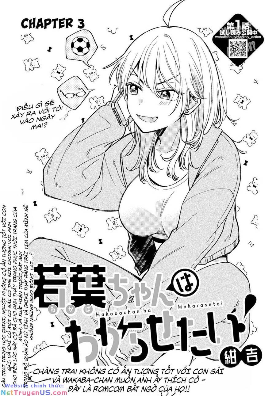 Wakaba-Chan Wa Wakarasetai Chap 3 - Next Chap 4