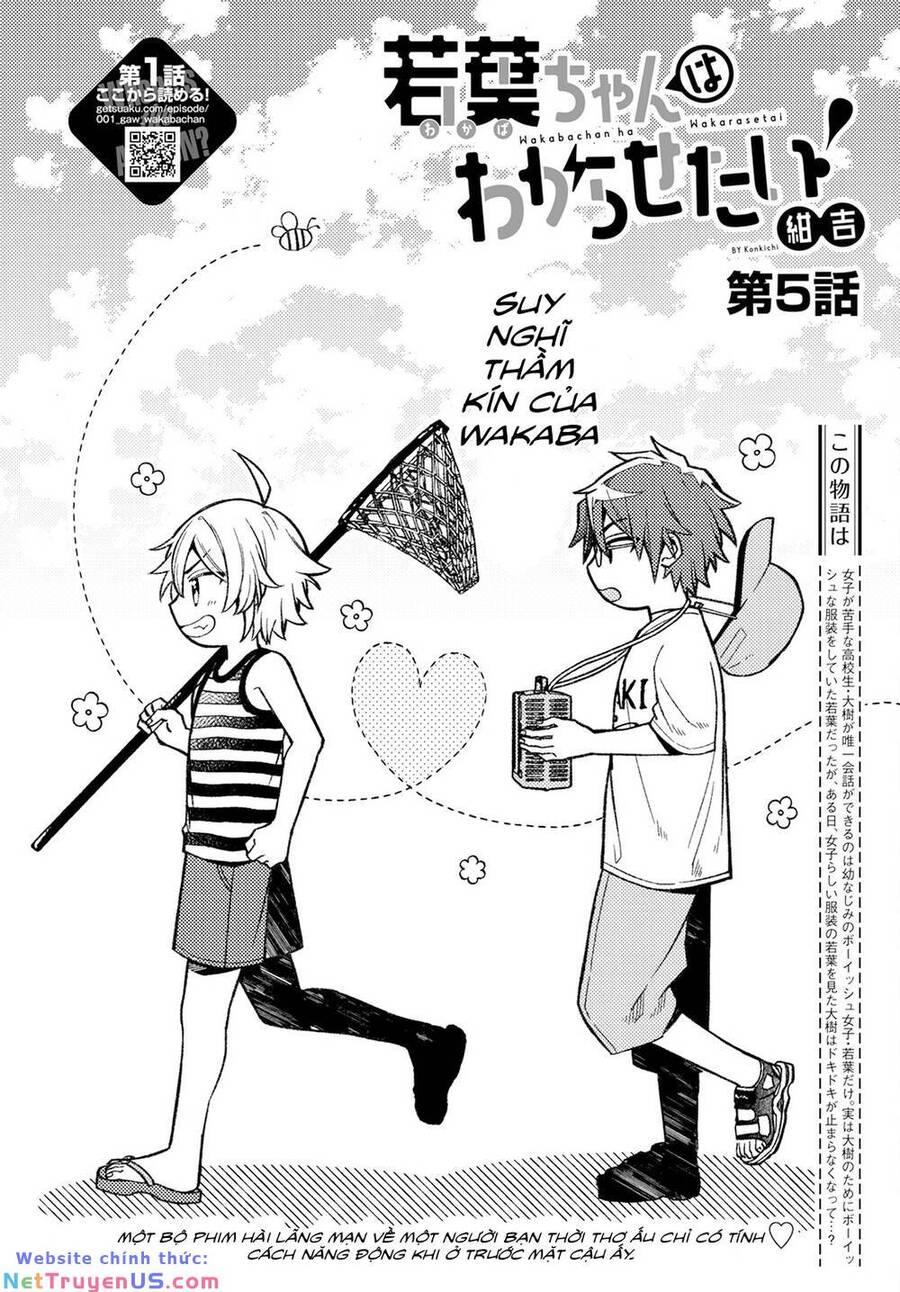 Wakaba-Chan Wa Wakarasetai Chap 5 - Next Chap 6