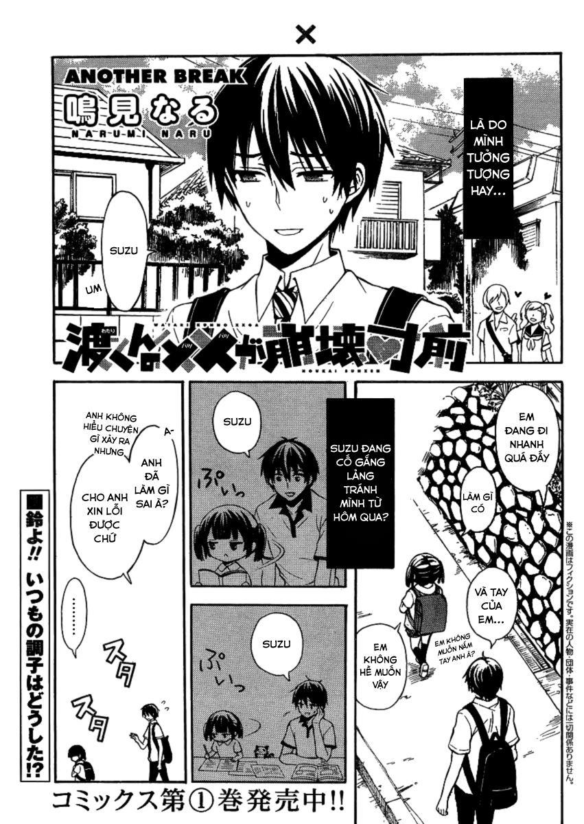 Watari-Kun No Xx Ga Houkai Sunzen Chap 9 - Next Chap 10