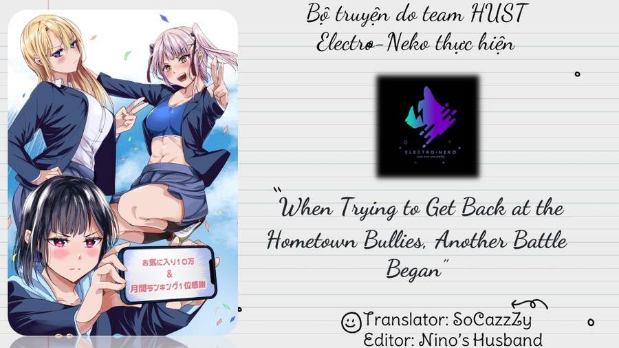 When Trying To Get Back At The Hometown Bullies, Another Battle Began Chap 10 - Next Chap 11