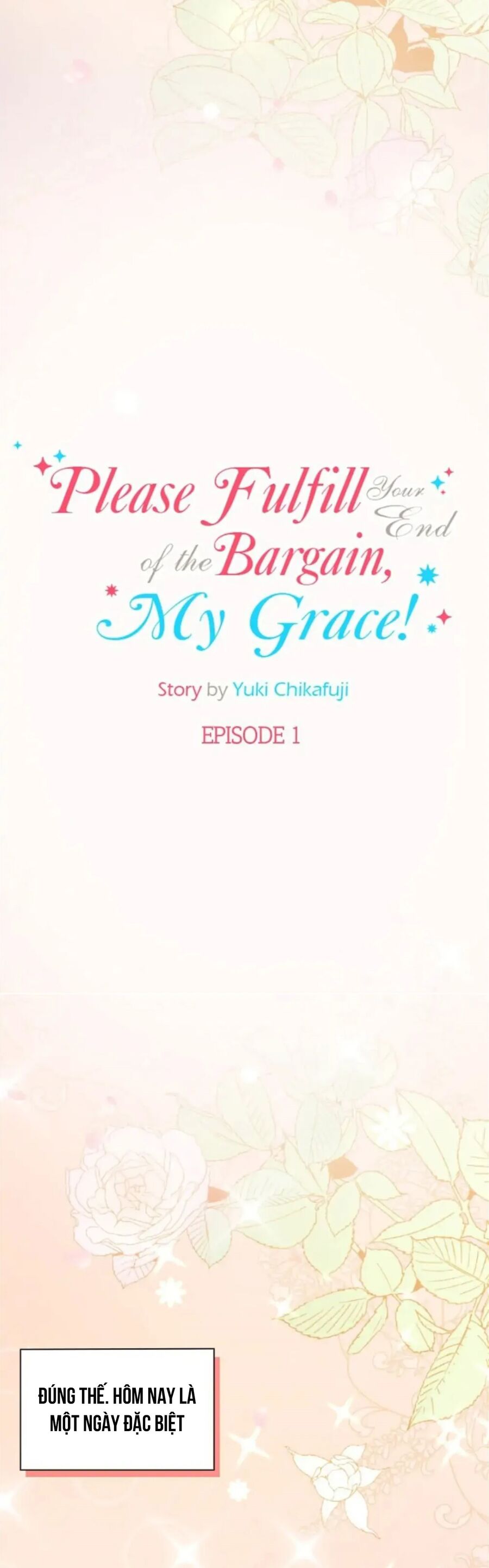Xin Hãy Hoàn Thành Thỏa Thuận Cuối Cùng, Thưa Ngài! Chap 1 - Next Chap 2