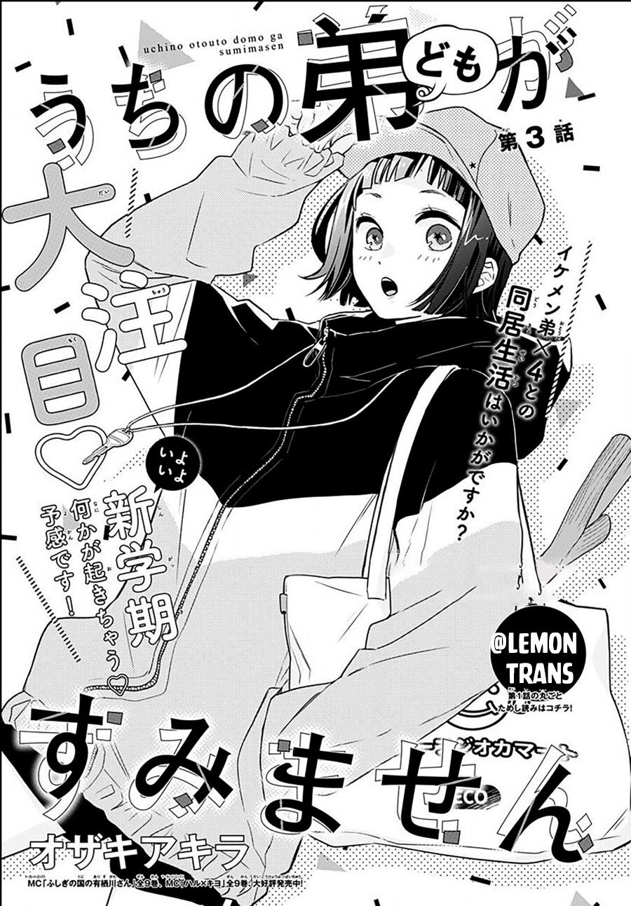Xin Lỗi Nhé Mấy Đứa Em Của Tôi. Chap 3 - Next Chap 4