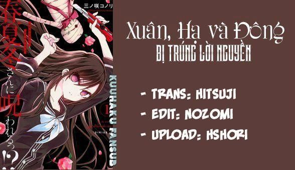 Xuân, Hạ Và Đông Bị Trúng Lời Nguyền Chap 6 - Next Chap 7