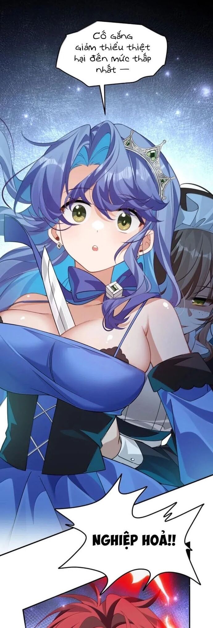 Xuyên Không Mãn Cấp Như Tôi Tại Sao Lại Là Quý Cô Mục Sư Chứ Chap 34 - Next Chap 35