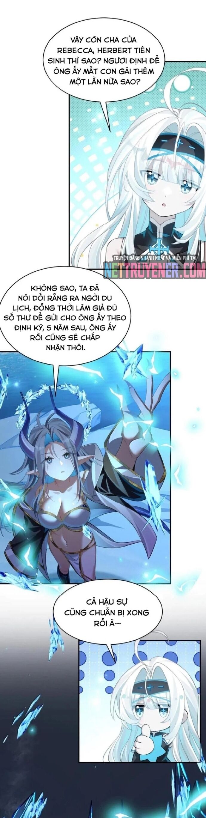 Xuyên Không Mãn Cấp Như Tôi Tại Sao Lại Là Quý Cô Mục Sư Chứ Chap 37 - Next Chap 38