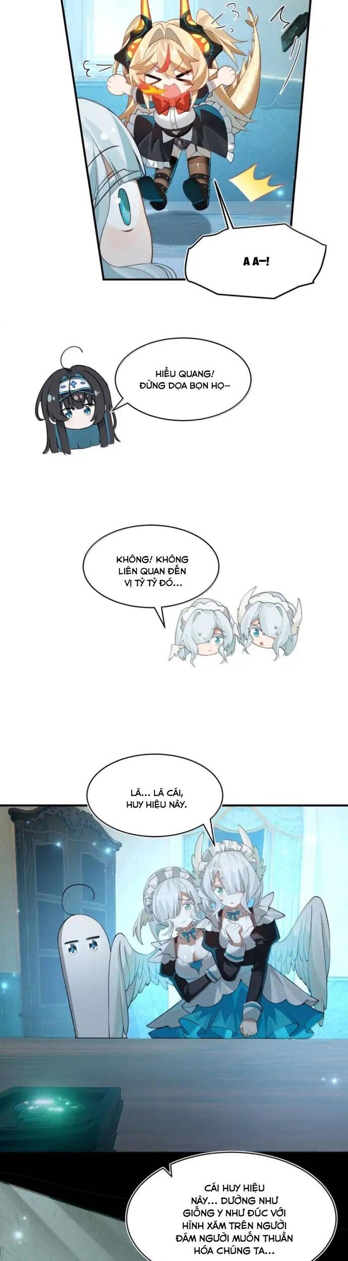 Xuyên Không Mãn Cấp Như Tôi Tại Sao Lại Là Quý Cô Mục Sư Chứ Chap 38 - Next Chap 39