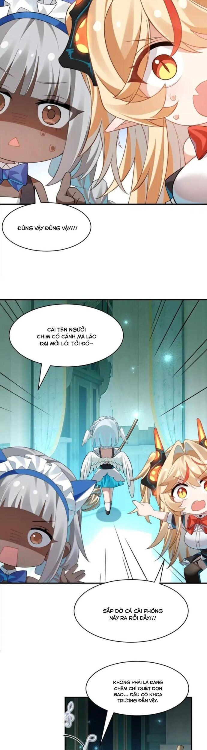 Xuyên Không Mãn Cấp Như Tôi Tại Sao Lại Là Quý Cô Mục Sư Chứ Chap 38 - Next Chap 39