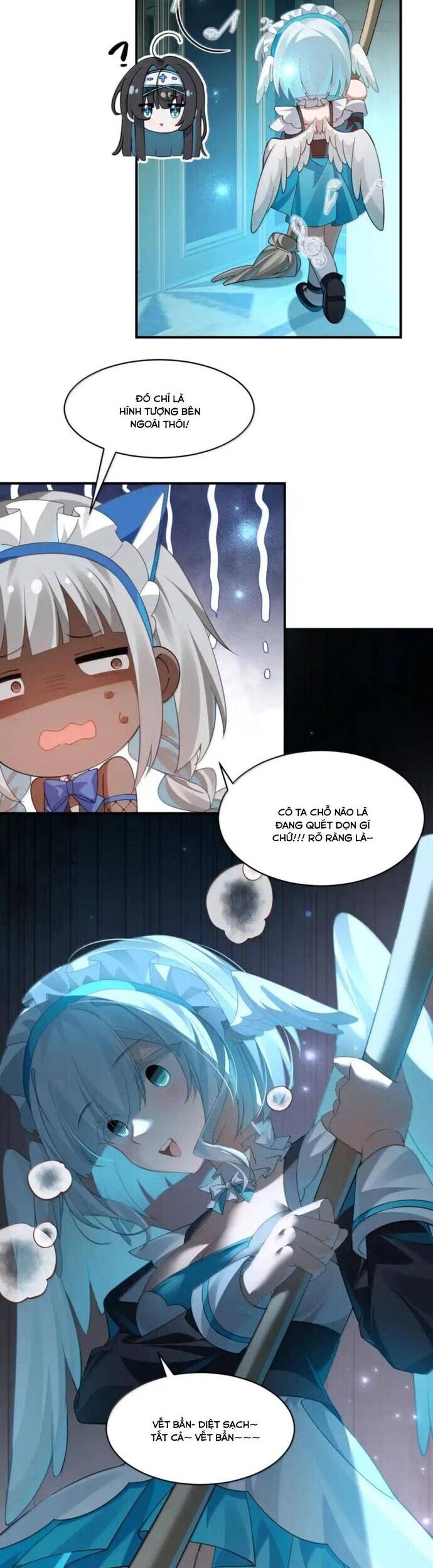 Xuyên Không Mãn Cấp Như Tôi Tại Sao Lại Là Quý Cô Mục Sư Chứ Chap 38 - Next Chap 39