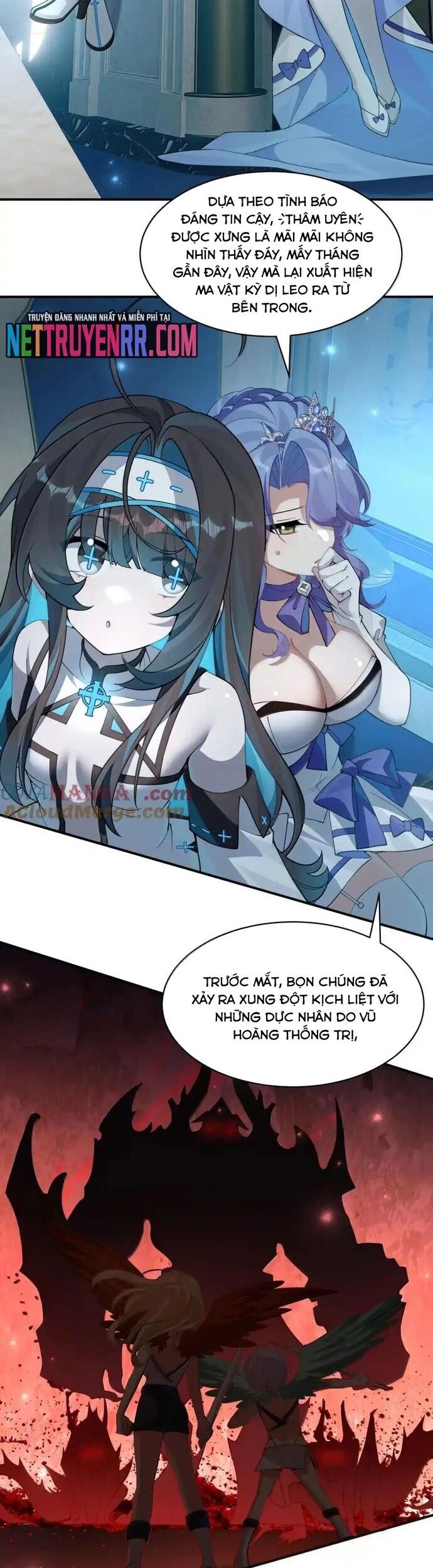 Xuyên Không Mãn Cấp Như Tôi Tại Sao Lại Là Quý Cô Mục Sư Chứ Chap 40 - Next Chap 41