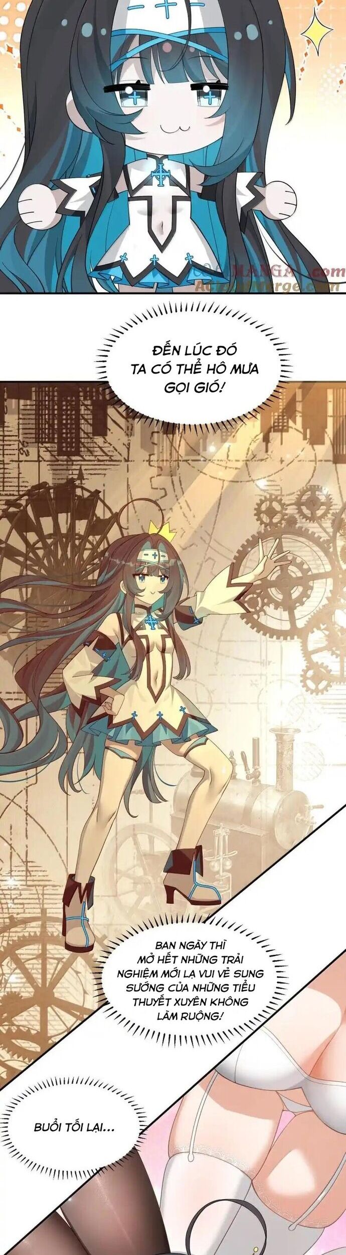 Xuyên Không Mãn Cấp Như Tôi Tại Sao Lại Là Quý Cô Mục Sư Chứ Chap 40 - Next Chap 41