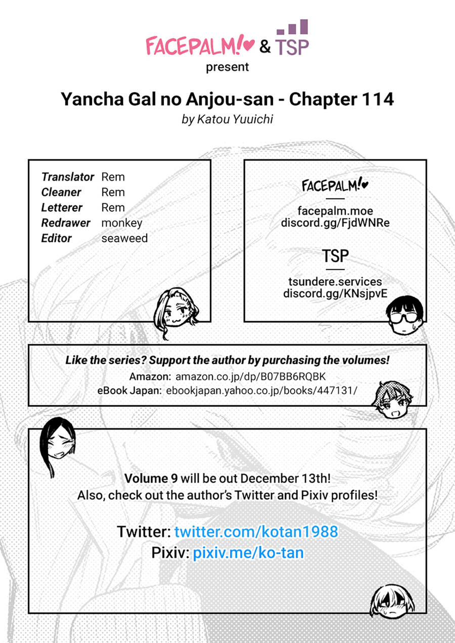 Yancha Gal No Anjou-San Series Chap 114 - Next Chap 115