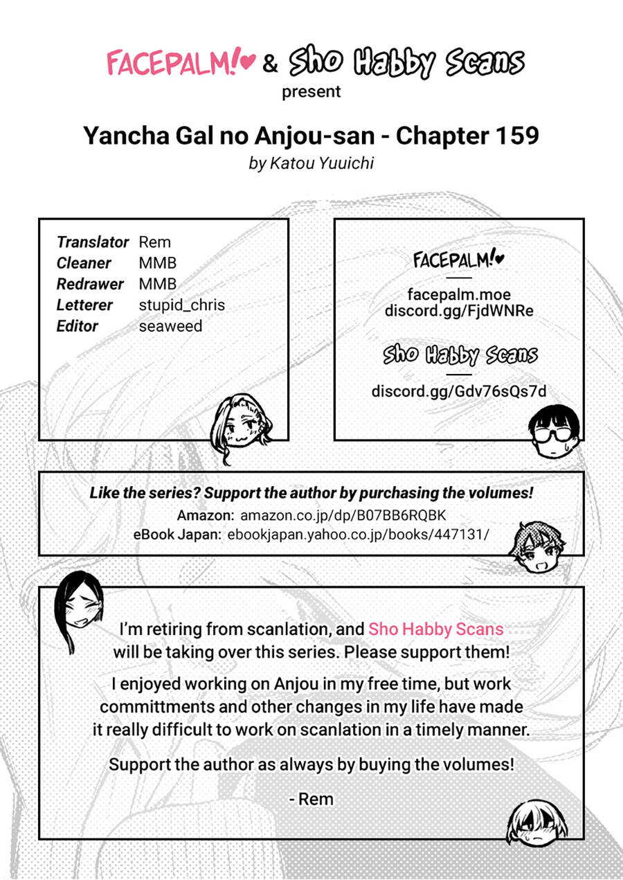 Yancha Gal No Anjou-San Series Chap 159 - Next Chap 160