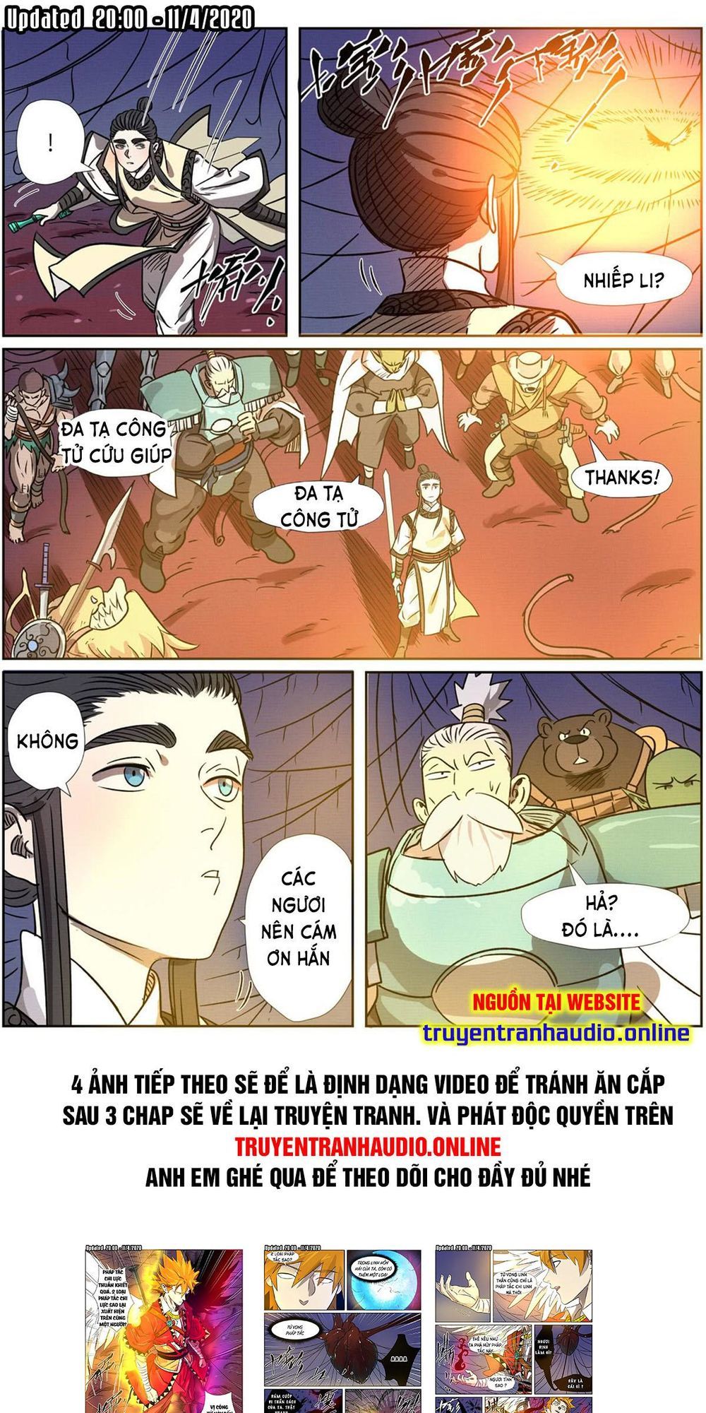Yêu Thần Ký Chap 2702 - Next Chap 2703