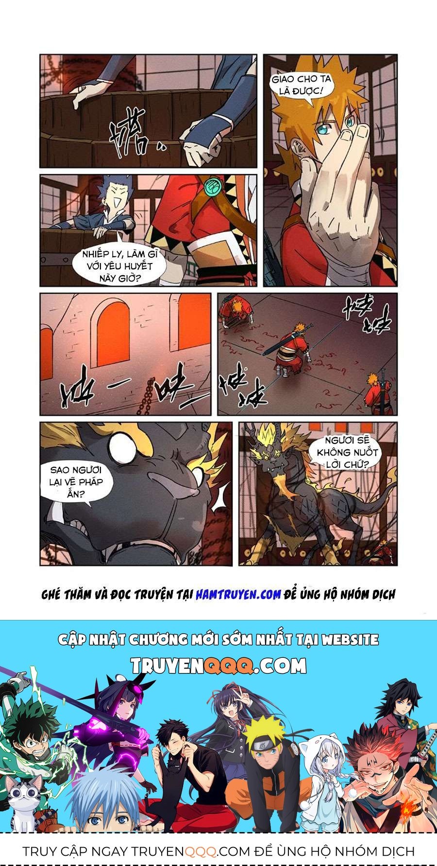 Yêu Thần Ký Chap 280 - Next Chap 281