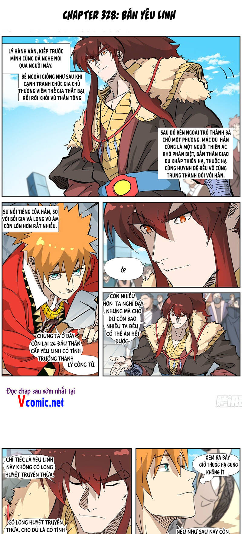 Yêu Thần Ký Chap 328 - Next Chap 329