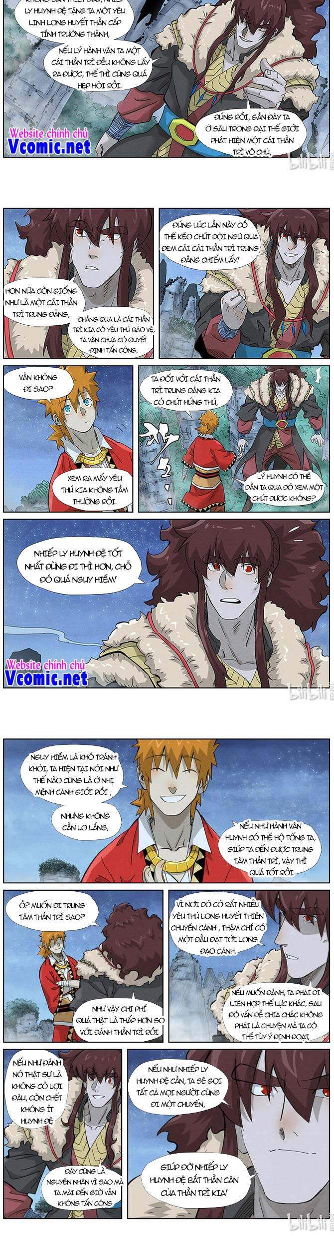 Yêu Thần Ký Chap 354 - Next Chap 355