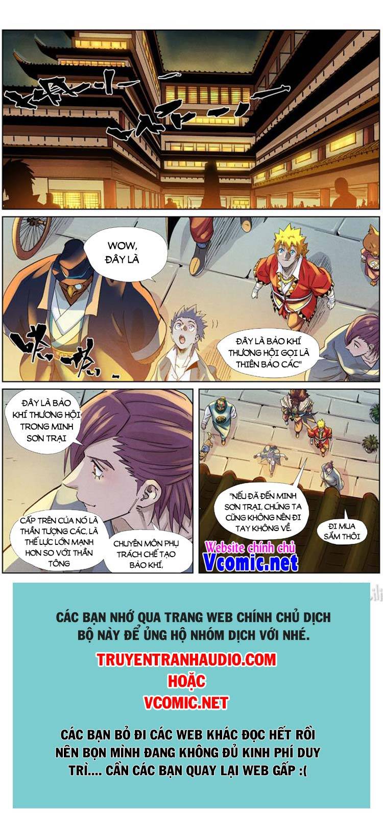 Yêu Thần Ký Chap 380 - Next Chap 381