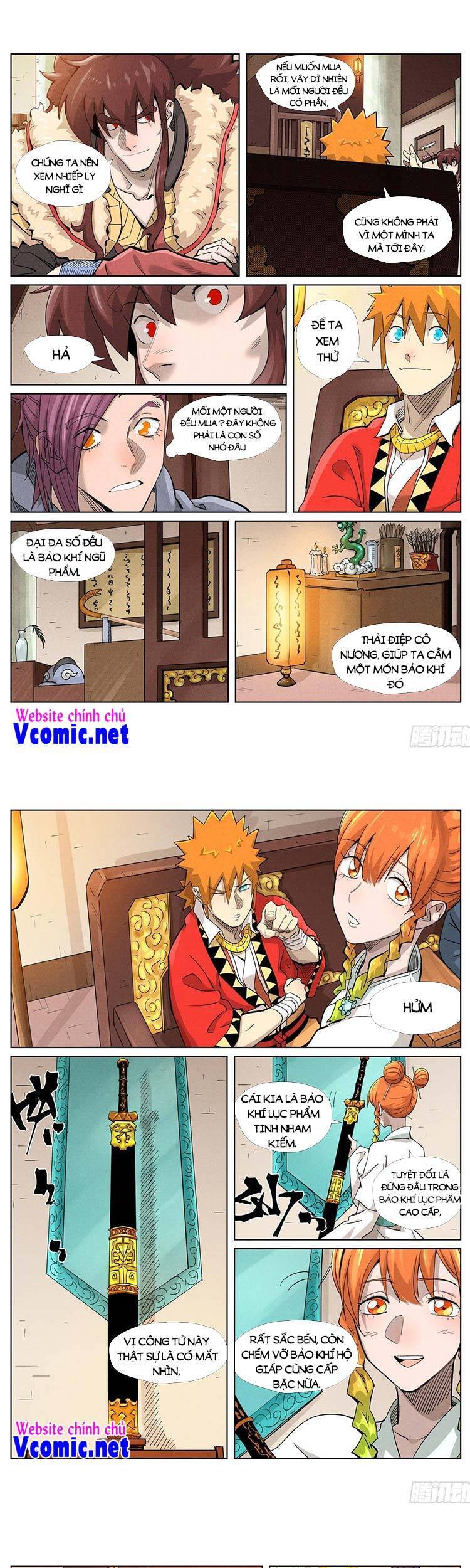 Yêu Thần Ký Chap 382 - Next Chap 383