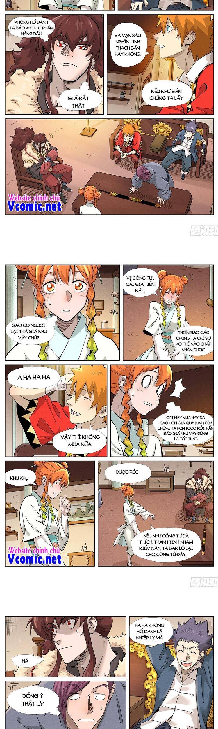 Yêu Thần Ký Chap 382 - Next Chap 383