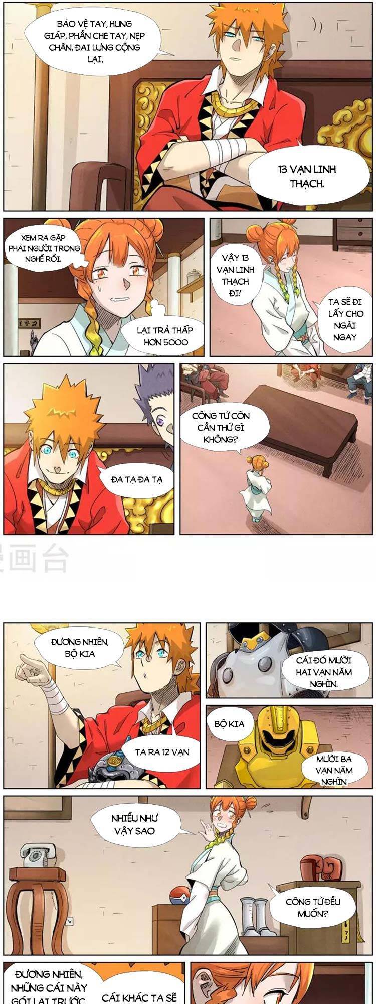 Yêu Thần Ký Chap 383 - Next Chap 384