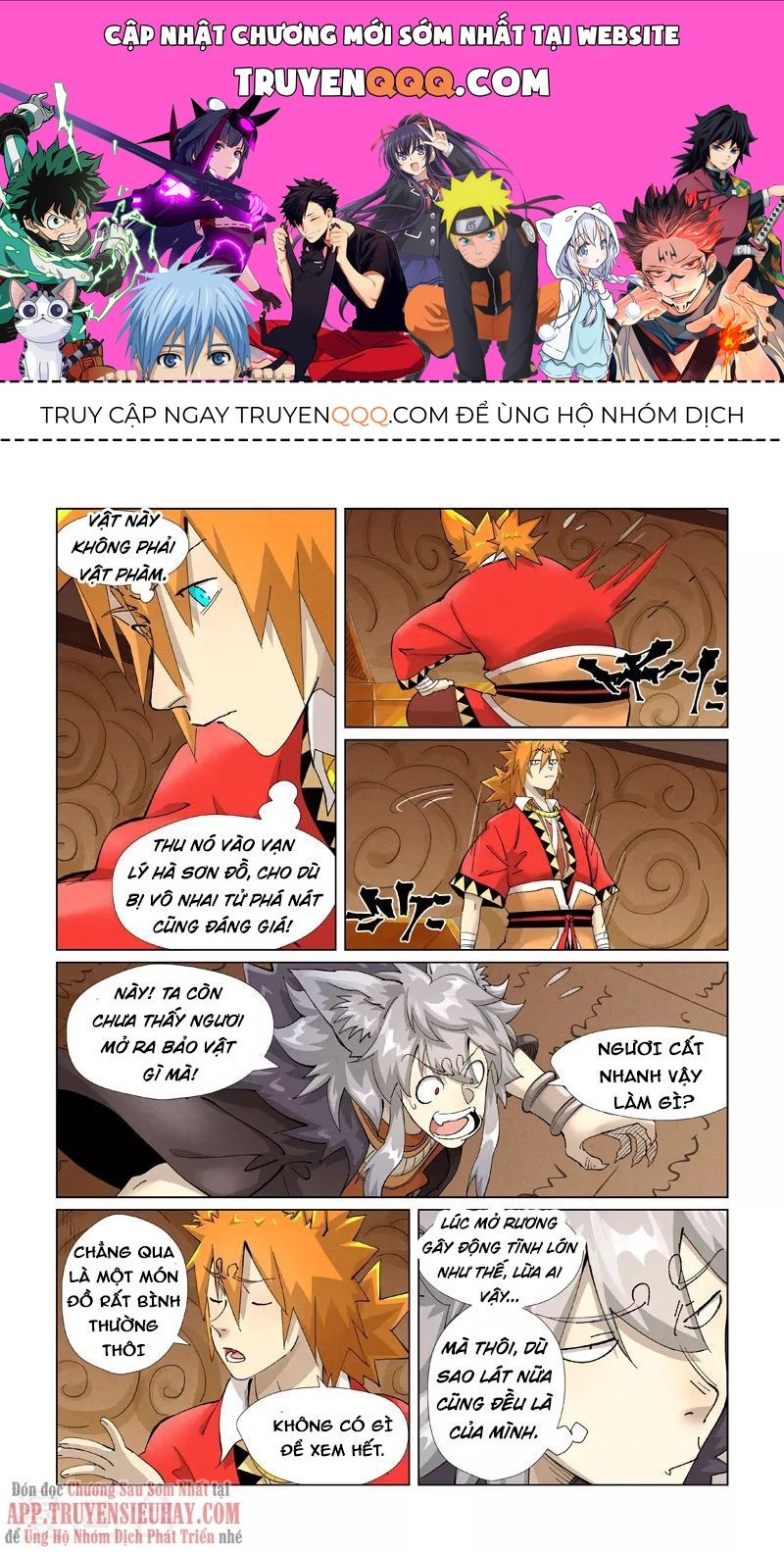 Yêu Thần Ký Chap 3925 - Next Chap 3926