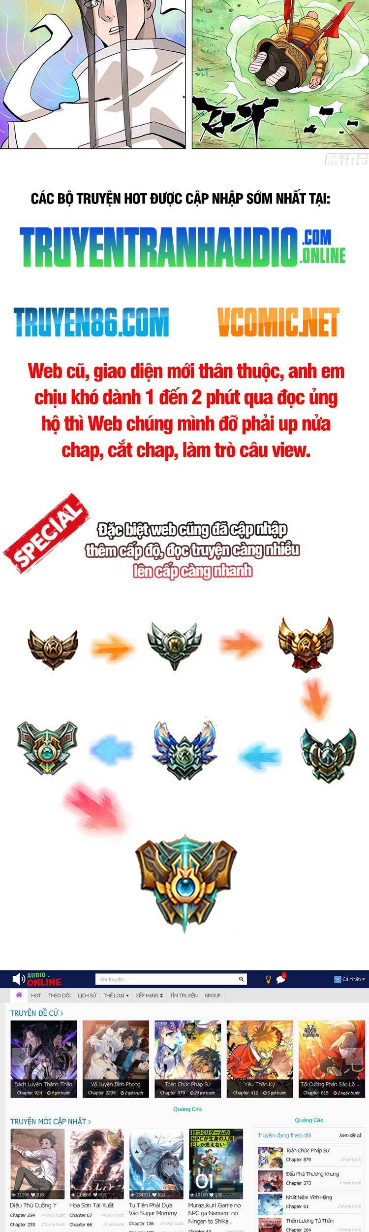 Yêu Thần Ký Chap 422 - Next Chap 423