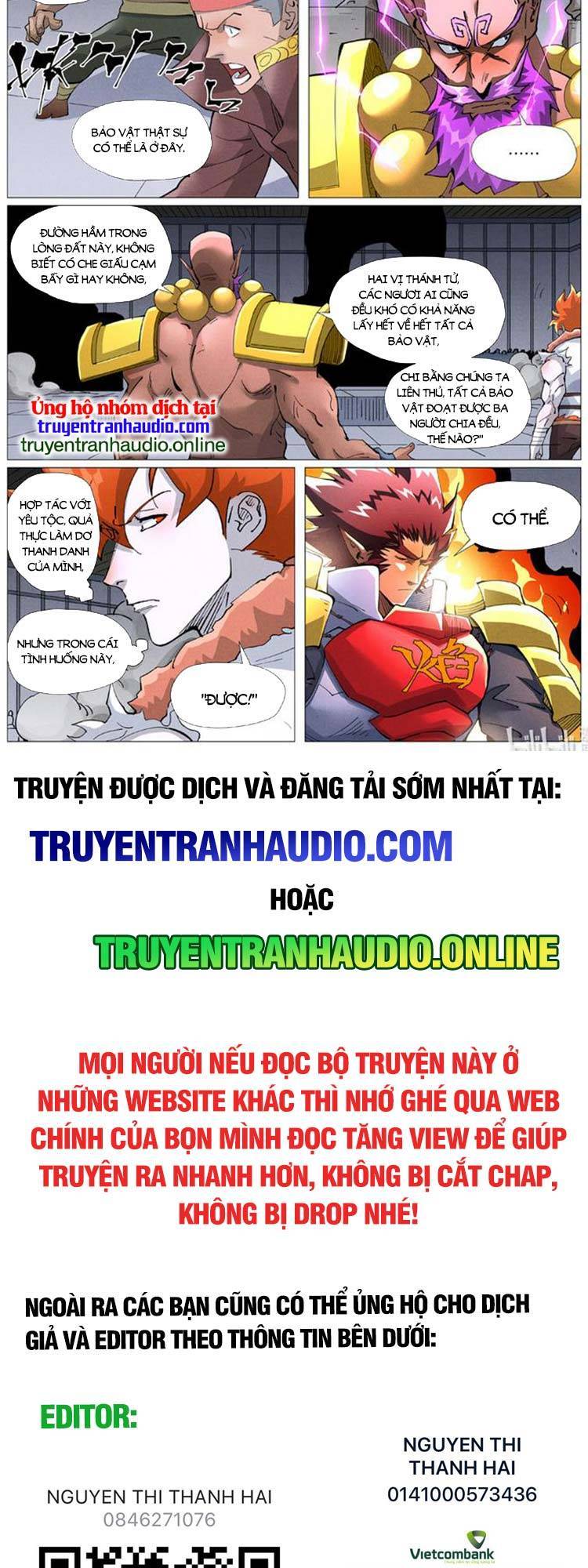 Yêu Thần Ký Chap 452 - Next Chap 453
