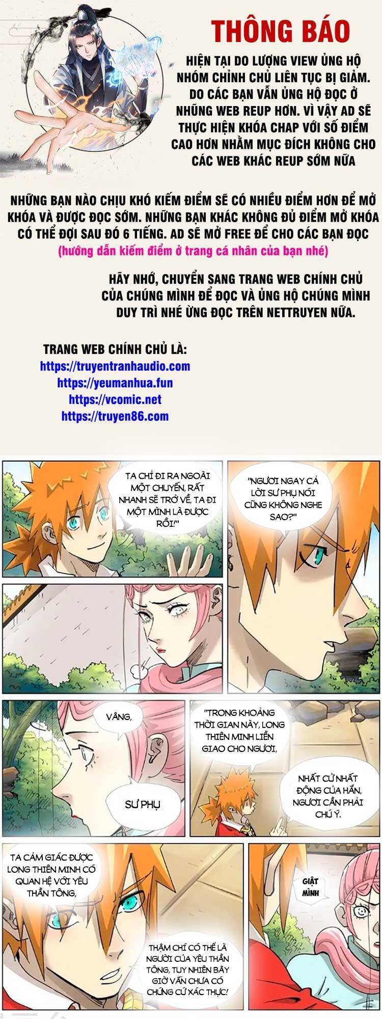 Yêu Thần Ký Chap 478 - Next Chap 479