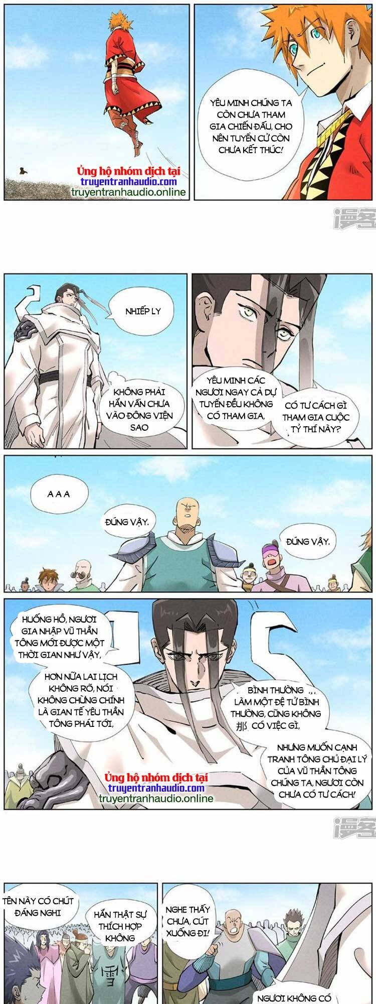 Yêu Thần Ký Chap 502 - Next Chap 503
