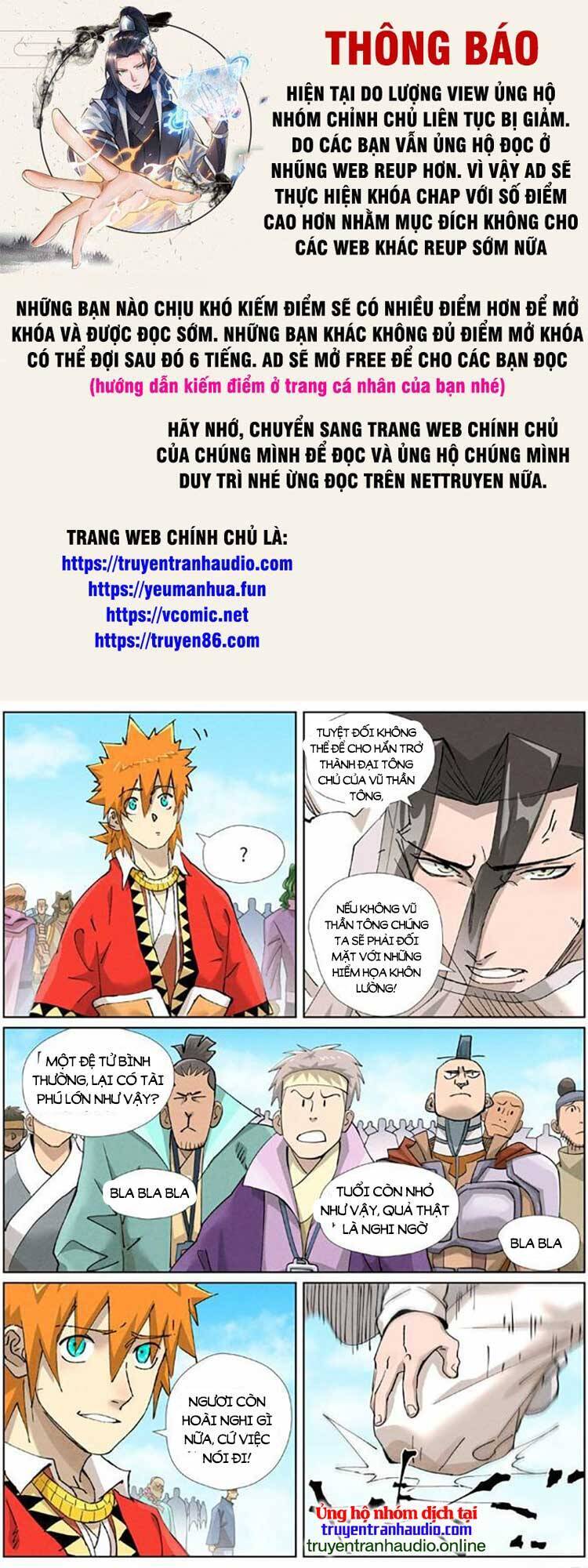 Yêu Thần Ký Chap 504 - Next Chap 505