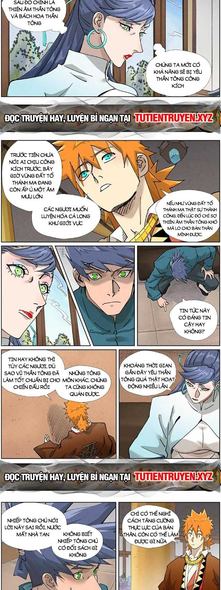 Yêu Thần Ký Chap 518 - Next Chap 519