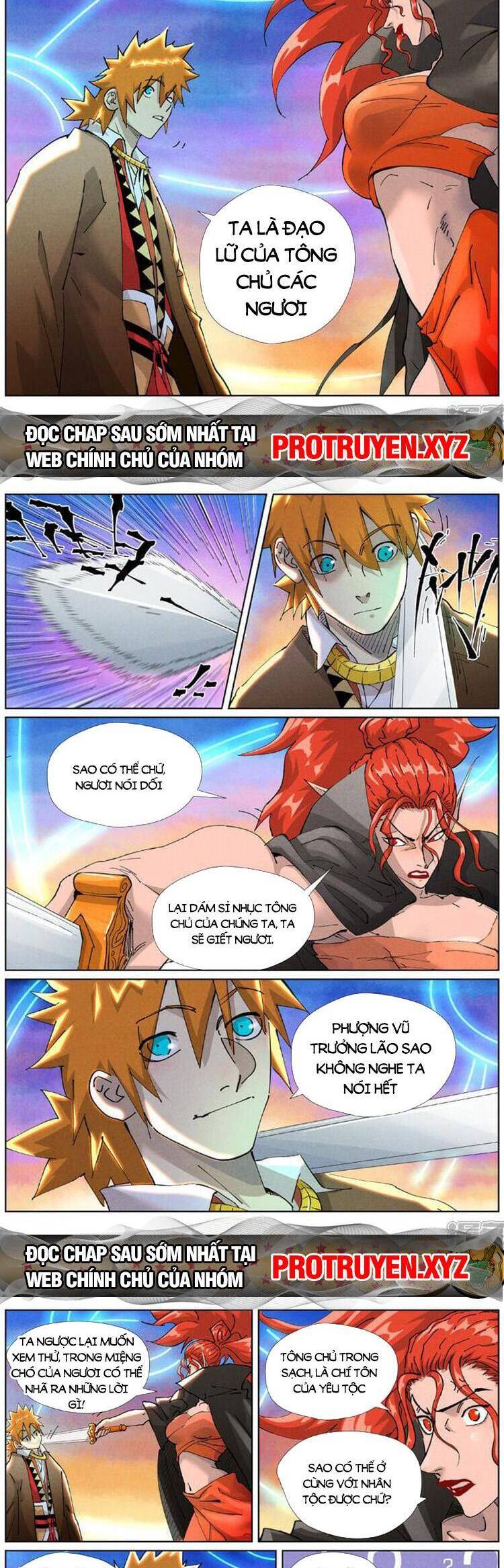 Yêu Thần Ký Chap 528 - Next Chap 529
