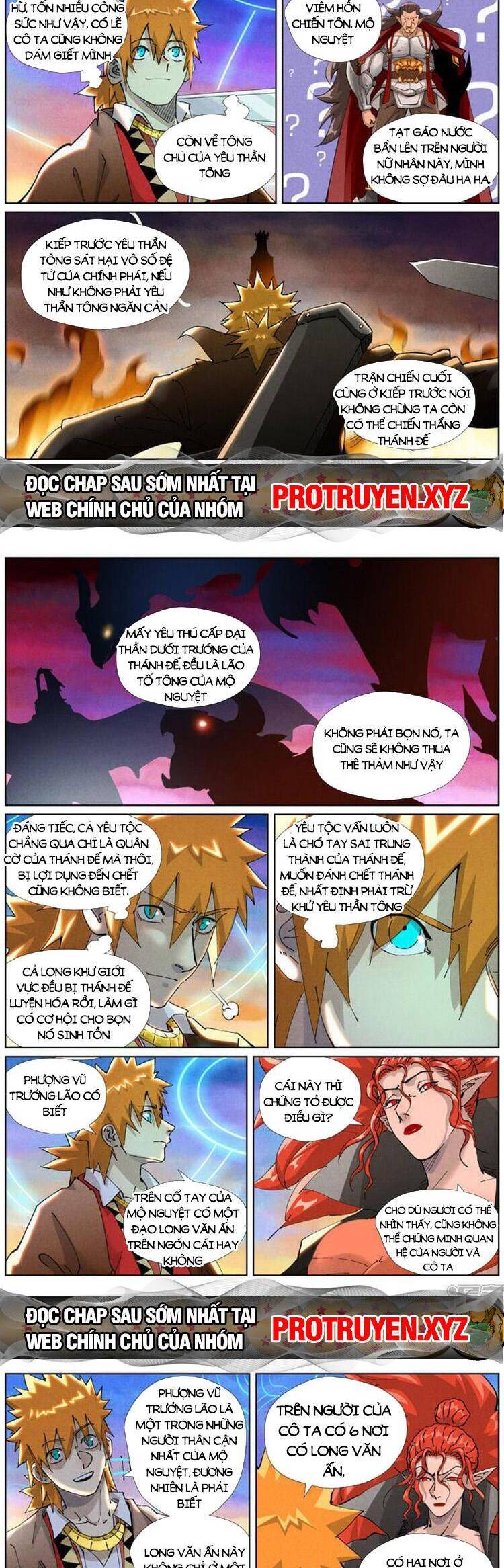 Yêu Thần Ký Chap 528 - Next Chap 529