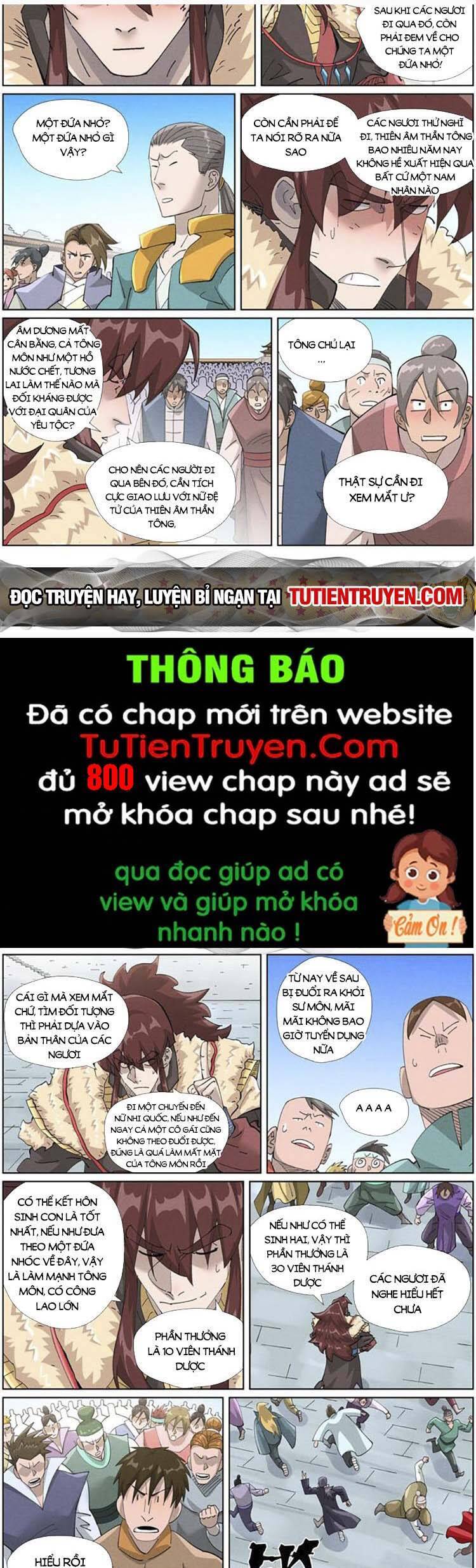Yêu Thần Ký Chap 534 - Next Chap 535