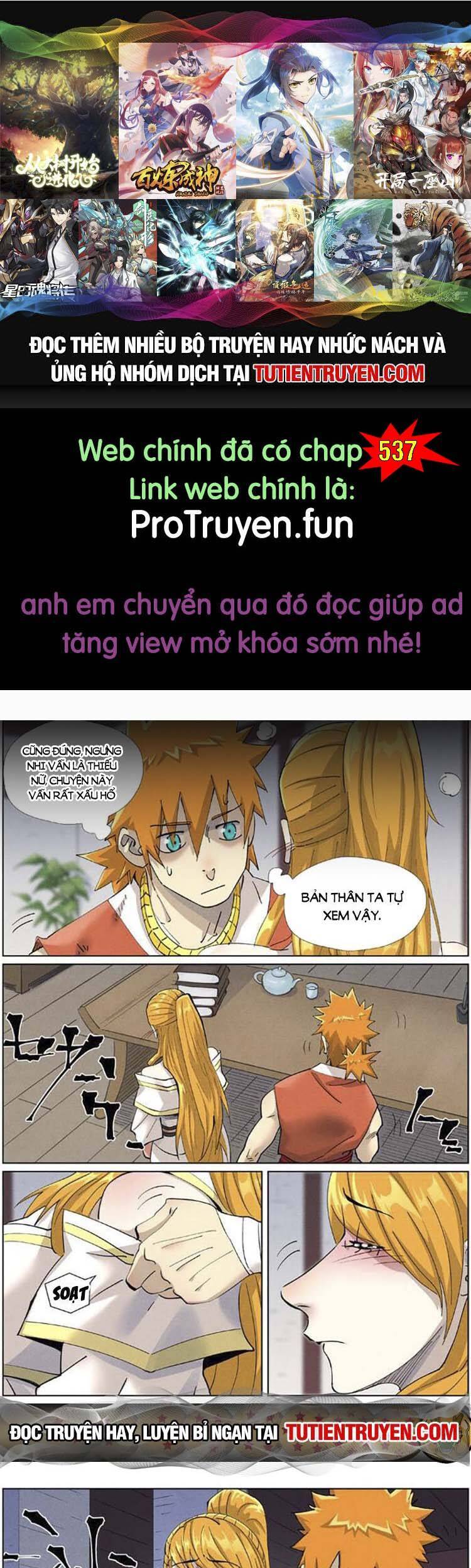 Yêu Thần Ký Chap 536 - Next Chap 537