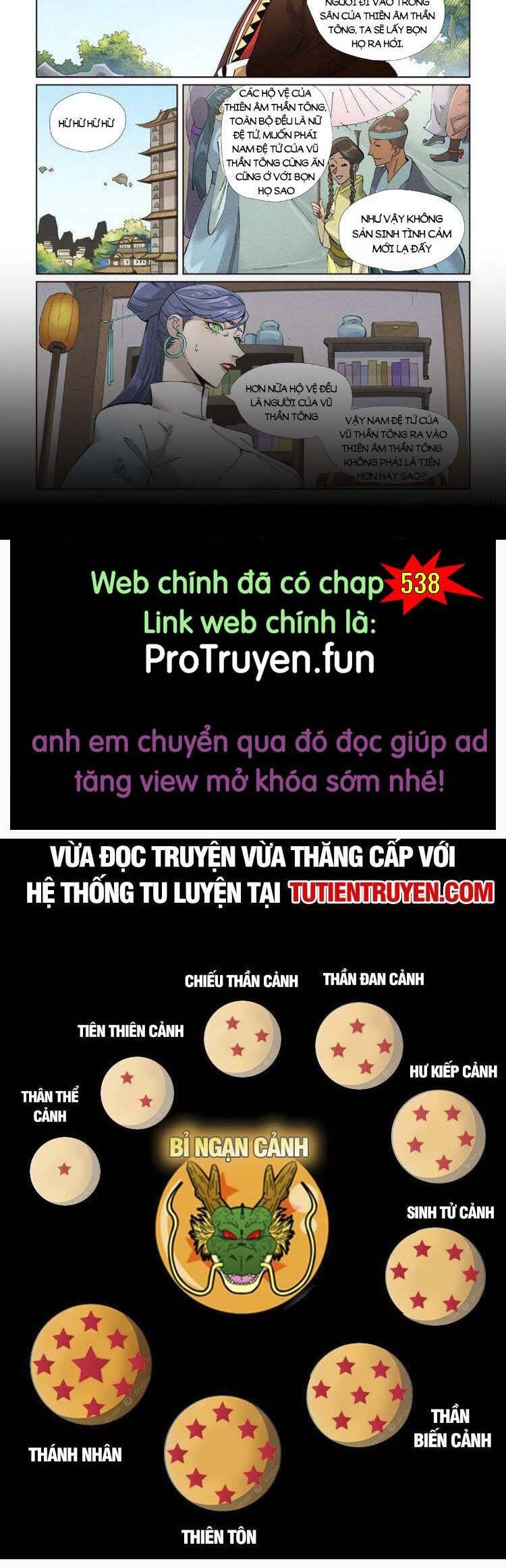Yêu Thần Ký Chap 537 - Next Chap 538