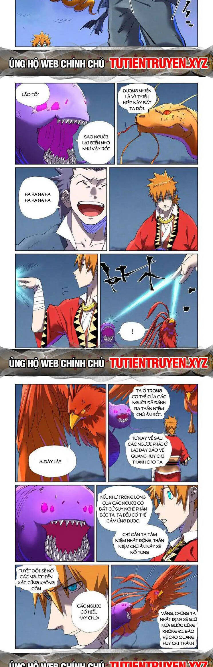 Yêu Thần Ký Chap 555 - Next Chap 556