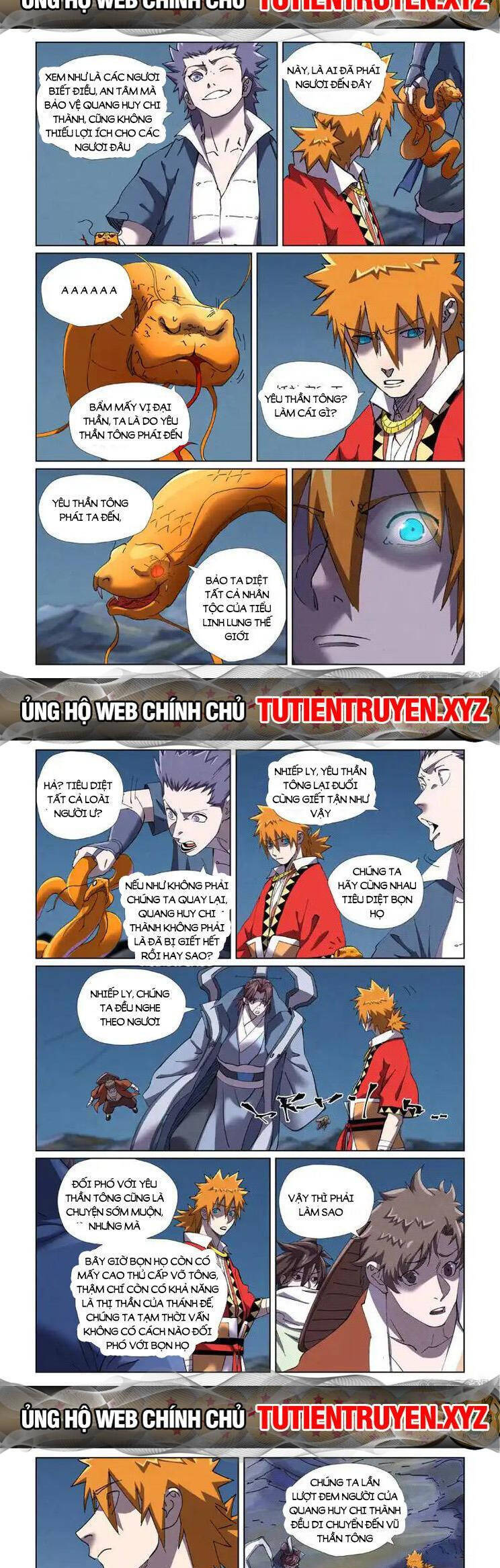 Yêu Thần Ký Chap 555 - Next Chap 556