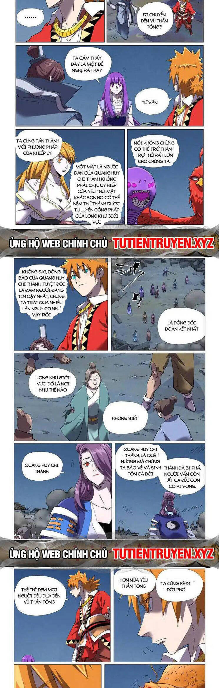 Yêu Thần Ký Chap 555 - Next Chap 556