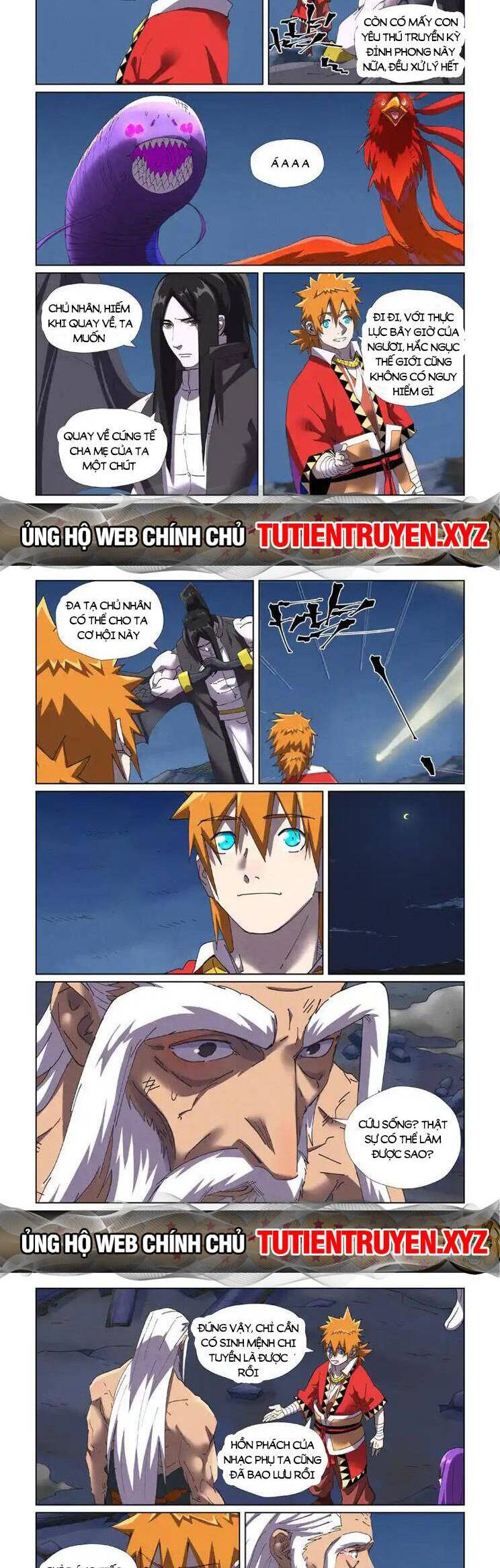 Yêu Thần Ký Chap 556 - Next Chap 557