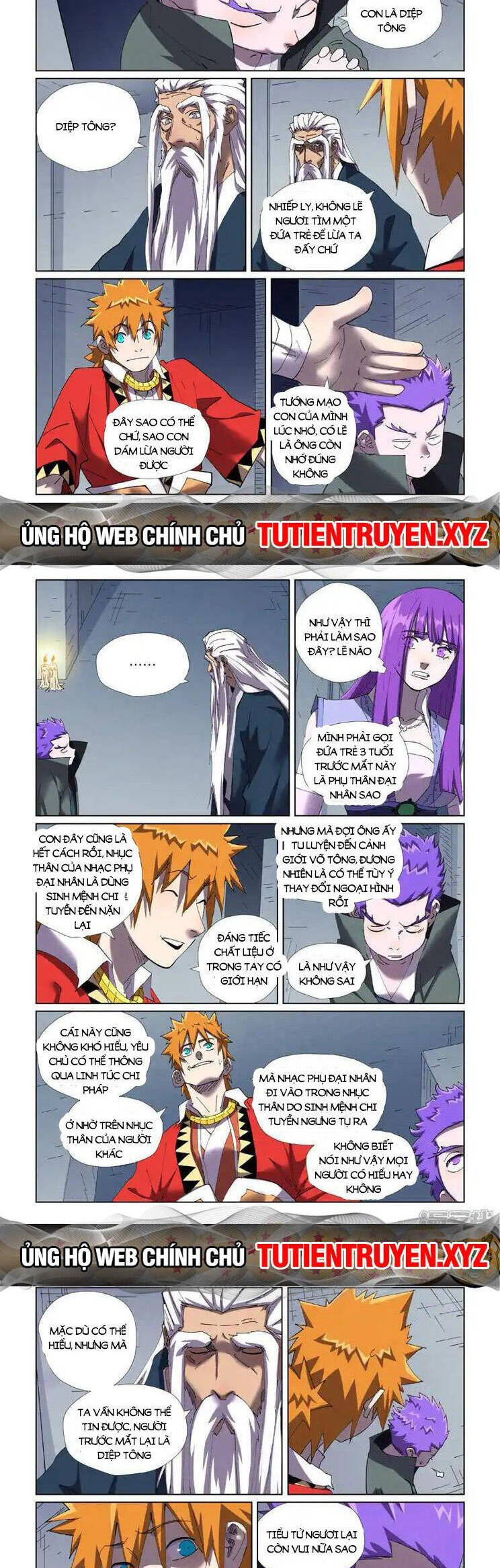Yêu Thần Ký Chap 558 - Next Chap 559