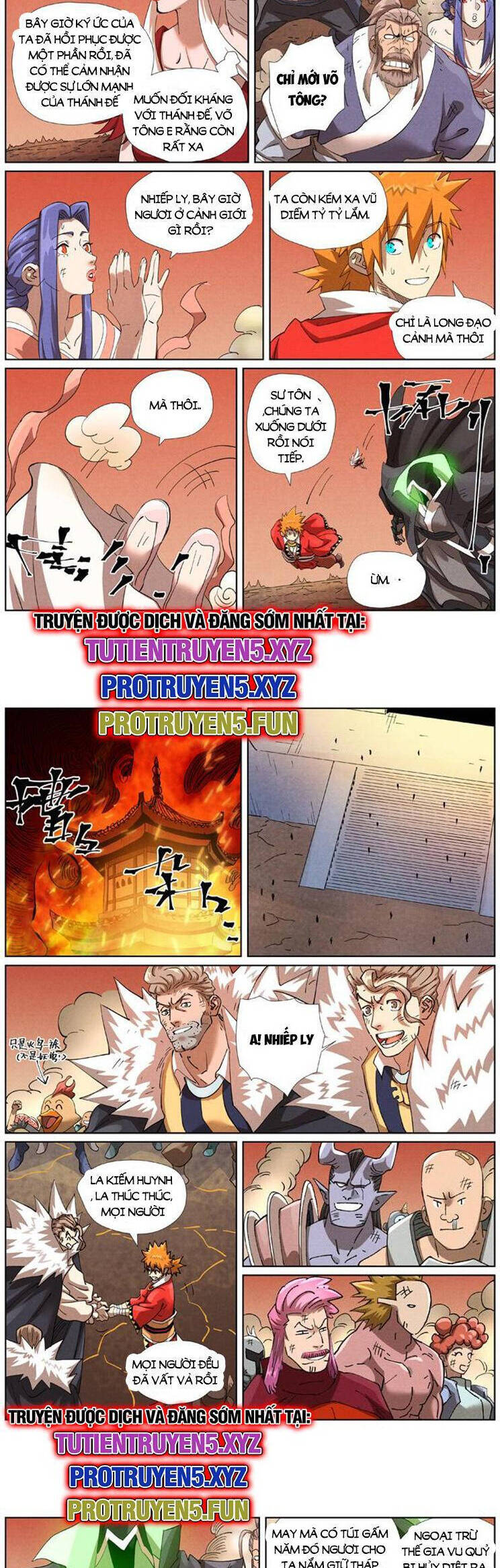 Yêu Thần Ký Chap 584 - Next Chap 585
