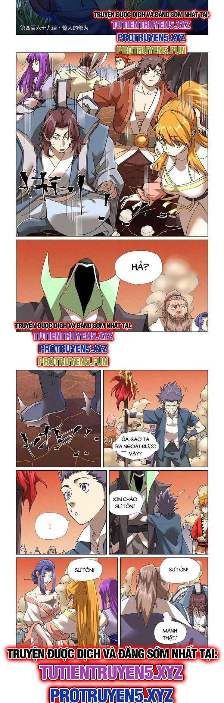 Yêu Thần Ký Chap 585 - Next Chap 586