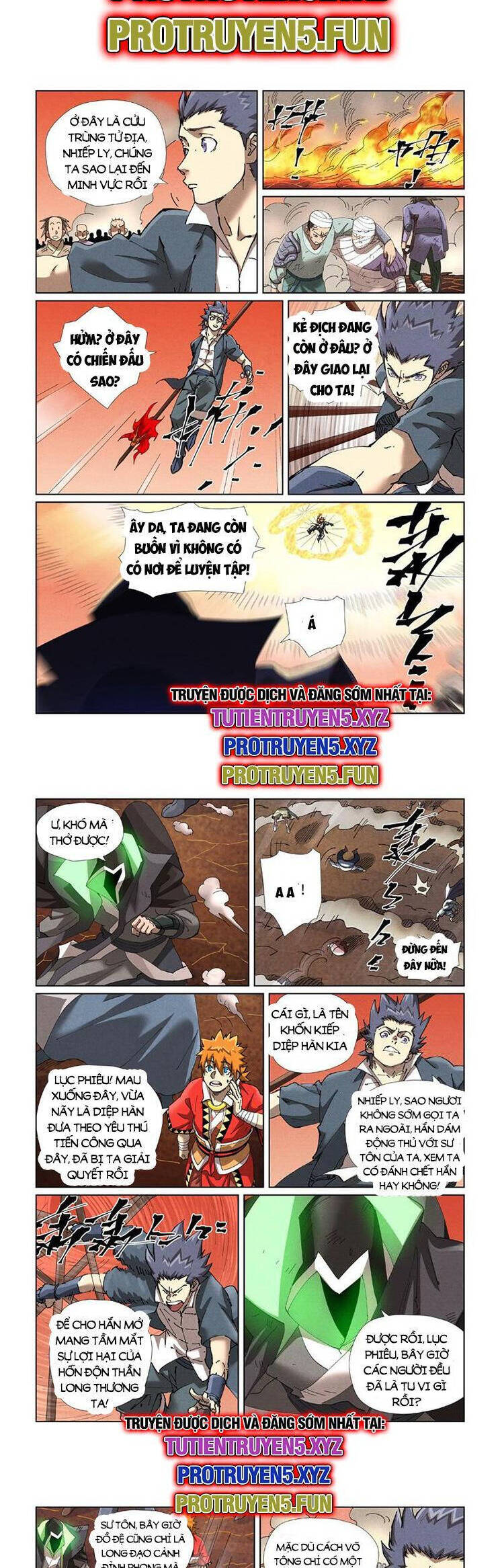 Yêu Thần Ký Chap 585 - Next Chap 586